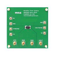 Monolithic Power Systems (MPS) EVM3830-QV-00A Voltage Regulator - Switching Regulator 6V Input, 1.2 MHz, 3A Module, Synchronous Step-Down Converterwith Integrated Inductor, MPM3830 Evaluation Board