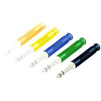 NEUTRIK BSTP-6 Phone Connectors COLORED SLEEVE TT-P STYLE PLUGS -BLUE