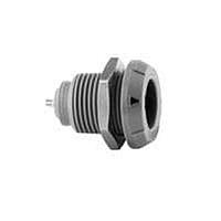 REDEL PLG.M0.6GL.LG Connectors 6P FIXED RCPT SOLDER W/2NUTS GRAY FRN NU