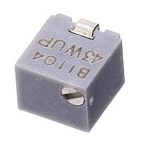 TT Electronics / BI Technologies 43WR100KLFTR Trimmer Resistors - Multi Turn 100K ohm 20% Multi Turn