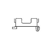 Eaton Bussmann BK-S-8103-1X-DIN Side Terminal S-8103 WITH RAIL ADAPTER
