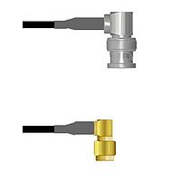 Amphenol Custom Cable Q-0D0340003072i RF Cable Assemblies BNC-RP/SMA-RP G174 72I