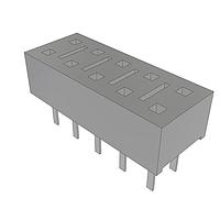 Samtec HLE-105-02-F-DV-TE Sockets Cost-Effective Reliable Socket, .100" (2.54 mm) Pitch