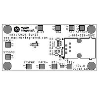 Analog Devices MAX17262XEVKIT# Battery Management MAX17262 EVKIT for WLP ModelGauge m5 Fue