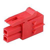Molex 206461-0602 Receptacle Housing Micro-Fit+ Versa Color Rec Housing Dual Row 6 Ckts GloWire Red