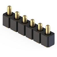 Mill-Max 811-22-006-30-022101 Spring-Loaded SpringLoaded Con SMT Single Row 6-Pin