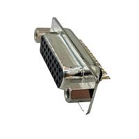 Adam Tech HDT44-SD-JS High Density D-Sub Connectors CONN D-SUB HD RCPT 44P SLDR CUP