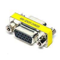 Amphenol CONEC DAH1SSAAX01A D-Sub Adapters & Gender Changers 15P F-F HD GNDR CNGR W/ UNC 4-40 SCREW