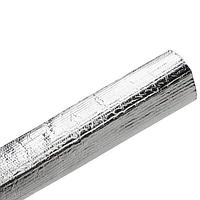 HellermannTyton 170-03065 Cable Protection Braided Sleeving, Aluminum Laminated Fiberglass, 1.75" Dia, AL/GF, Silver, 50 ft/reel
