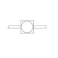 MACOM MSS39-152-H20 Schottky Diodes Schottky Diode,Beamlead, H20-2