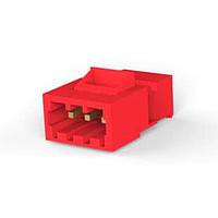 AMP Connectors - TE Connectivity 3-644809-3 Plug Housing 03P PSTD CONN 22AWG