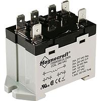 Schneider Electric Relays 725BXXBC3ML-24D Standard Power Relay DPST-NO 25 A, Q.C. Term