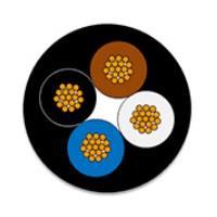 Molex / Flamar 155220-0064 (5 Meters) Communication and Control 4Ckt 22AWG WSOR BK 5METERS PRICE PR MTR