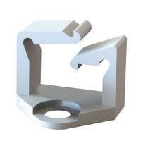 Essentra Components LWS-SR-3-01 Clip, Wire Saddle Lock Wire Sdl,Rvt Mnt,Natural,