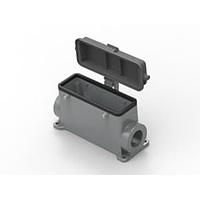 AMP Connectors - TE Connectivity T1490240232-000 Housings Hood High Body M32 PG2x16 Side Entry