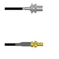 Amphenol Custom Cable Q-0403M0003072i RF Cable Assemblies BNC-SJB/SMB-SJB G174 72I