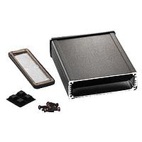 Hammond Manufacturing 1457L1201EBK EMI/RFI Shielded EMI/RFI, NoFlange 4.73x4.09x1.26"Black