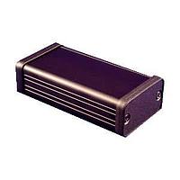 Hammond Manufacturing 1455D802BK PC Board Alum w/Plastic Ends 3.15x1.76x.99" Black