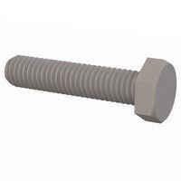 Essentra Components 011032H087 Cap Screw Hex Unslotted Bolt, #10-32 Thread, 7/8 Lg