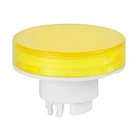 NKK Switches AT3017EB Cap, Round RND YLW LNS/WHT DIFF FOR YB2 W/ AMBER LED