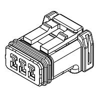 JAE Electronics MX19A003S51 Wire Housing 3 Position Receptacle Housing