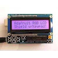 Adafruit 716 Display Shields 16x2 Character RGB LCD Positive Display