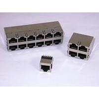 EDAC A00-108-262-450 Modular 1 PORT RT ANG SHIELD GOLD FLASH