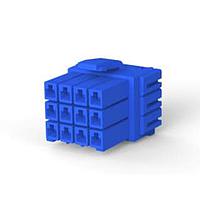 AMP Connectors - TE Connectivity 177905-6 Pin & Socket Connectors POWER DBL LOCK PLUG HSG 12P