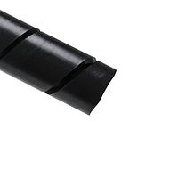 HellermannTyton 4FRP0C Spiral Wraps Spiralwrap Protective Sheathing, 0.75" Diameter, PE-FR, Black, 100 ft/roll