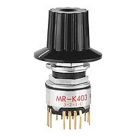 NKK Switches MRK403-A Rotary Switches LO PRO SHFT 2-3 POS