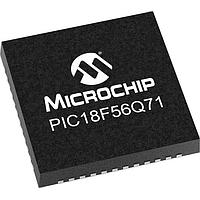 Microchip Technology PIC18F56Q71-I/6LX MCUs 64KB Flash, 4KB RAM, 2x OPA, 12-bit differential ADCC with computation,