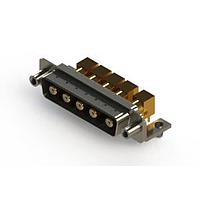 EDAC 629-5W5-640-7T5 Mixed Contact D-Sub Connectors Right-angle Power Combo D-Sub Connector