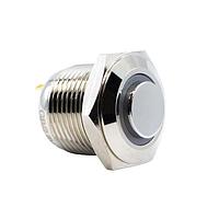 E-Switch PV6H24011-311 Anti-Vandal 2A 48VDC Off(On) High Blk Act Red LED