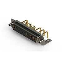 EDAC 630-36W4250-1NE Mixed Contact D-Sub Connectors Right-angle Power Combo D-Sub Connector