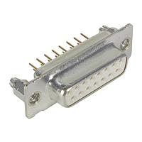HARTING 09670159072 D-Sub Connectors - Standard Density MIN D FEM 15P STR S4 WITH 4-40 UNC SPACER
