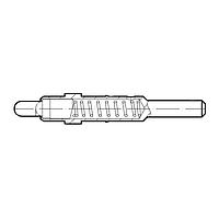 Preci-Dip 90062-AS Spring-Loaded Spring Loaded Contact w/ Solder Tail, Press-In Mount into 1.55mm hole