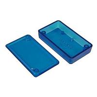 Hammond Manufacturing 1551JTBU PCB Enclosure Translucent Blue Box 2.36x1.38x0.59"