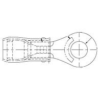 AMP Connectors - TE Connectivity M7928/1-52 Ring TERMINAL PIDG R IR 14 1/4