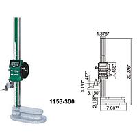 Insize 1156-300 Digital Height Gages With Driving Wheel (0-300mm / 0.01mm)