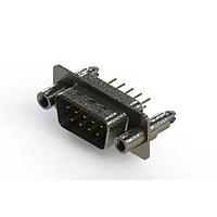 EDAC 627-M09-320-WT6 D-Sub Connectors - Standard Density Vertical Machined D-Sub Connectors