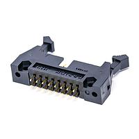 Hirose Electric HIF4-16P-3.18DSA Shrouded 16P STRT PIN HEADER RIBBON CBLE CON GLD