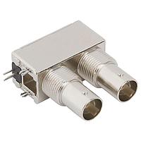 Amphenol RF 031-70507 Multi-Port Connectors BNC RA DBL ISOL 75 Ohm Backplate Valox