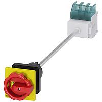 SIEMENS 3LD21440TK53 Rotary DISC SW 25A DOOR ROT HDL 1HOLE R/Y 3P