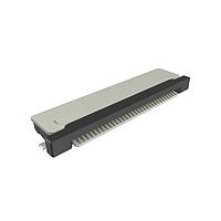 Amphenol FCI 62684-321100ALF Board Mount OPU Series, 32 Pos 0.5mm (0.02inch) Pitch FPC/FFC Connector, Side Entry, Bottom Side Contact, Surface Mount, ZIF