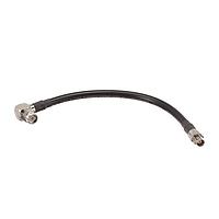 Amphenol RF 095-850-228-012 RF Cable Assemblies TNC Right Angle Plug 12 in Length 50 Ohms