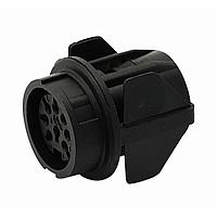 Amphenol Tuchel T 3527 518 Connectors PLASTIC FR MOU F 8C GOLD PLATED