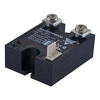 Carlo Gavazzi RA2325H06PCS SSR 1-pole panel mount SSR, Zero-cross switching with system monitoring and normally closed PNP alarm output, Operating voltage (Ue): 170 - 250 Vac (650 Vp), Rated current (Ie): 25 Aac, Control voltage (Uc): 7 - 32 Vdc, External supply: 20 - 32 Vdc