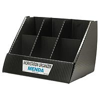 Menda 35874 Anti-Static, Workstation ORGANIZER WORKSTATION, BOX ONLY, 6 CELLS, SHIPS ASSEMBLED