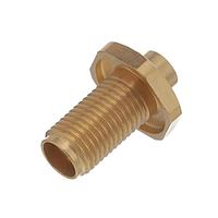 Radiall R125325000 Connectors SMA / STRAIGHT BULKHEAD JACK PANEL SEAL SOLDER TYPE - CABLE .141