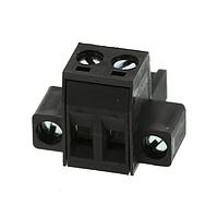 Molex 39534-0002 Plugs 5.08MM EURO PLUG RA PLUG RA ME BLK 2CKT